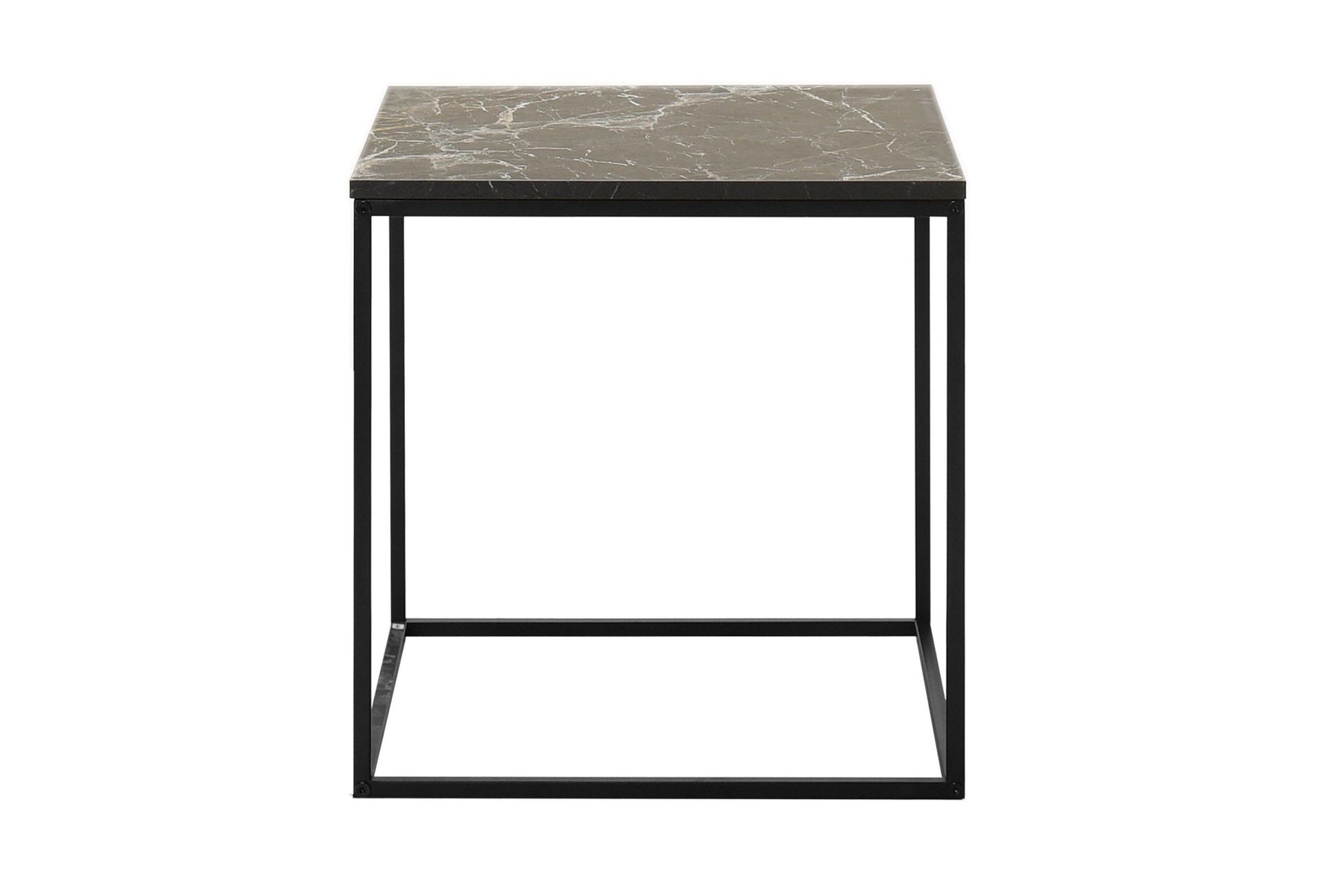 Ajmit Sidebord 50x52 cm Svart - Hanah Home