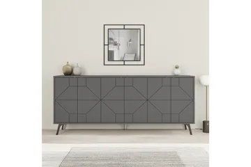 Dune Konsollbord 183,8x77,4 cm Antrasitt - Antrasitt - Møbler - Mediamøbel & tv møbel - TV-benk & mediabenk