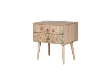 Bertoaria Nattbord 60x40 cm Brun