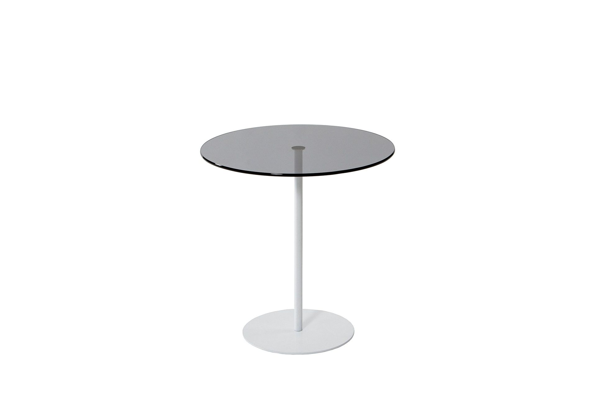 Chill-Out Sidebord 50x50 cm Hvit/Mørk Grå - Hanah Home