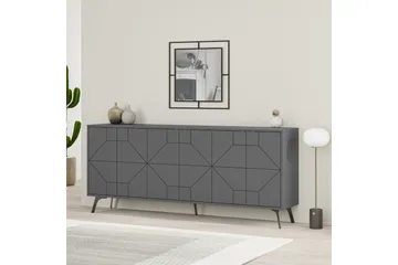 Dune Konsollbord 183,8x77,4 cm Antrasitt - Antrasitt - Møbler - Mediamøbel & tv møbel - TV-benk & mediabenk