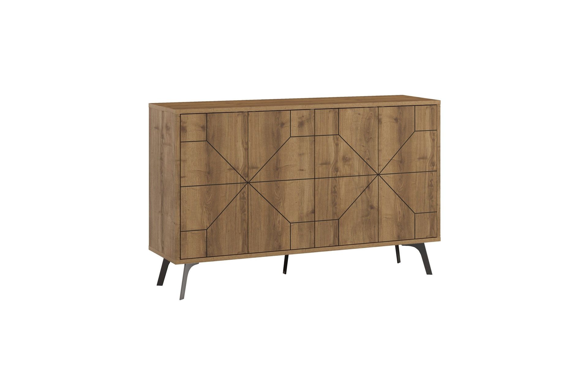 Dune Konsollbord 123x77,4 cm Brun/Hvit - Hanah Home