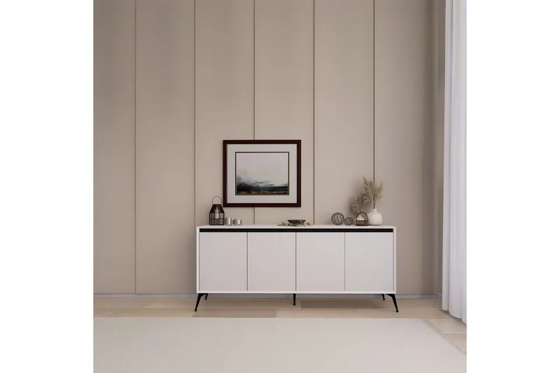 Adilen Konsollbord 180 cm - Hvit - Møbler - Bord - Avlastningsbord - Gangbord