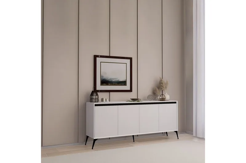 Adilen Konsollbord 180 cm - Hvit - Møbler - Bord - Avlastningsbord - Gangbord