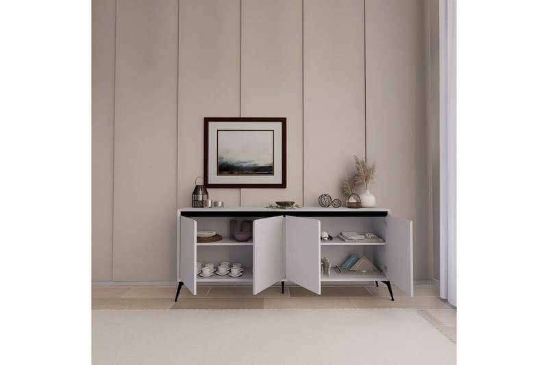 Adilen Konsollbord 180 cm - Hvit - Møbler - Bord - Avlastningsbord - Gangbord