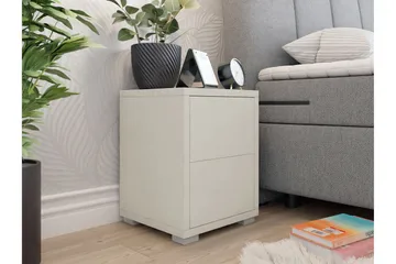 Agawal Nattbord 30 cm - Beige - Møbler - Bord - Avlastningsbord - Sengebord & nattbord