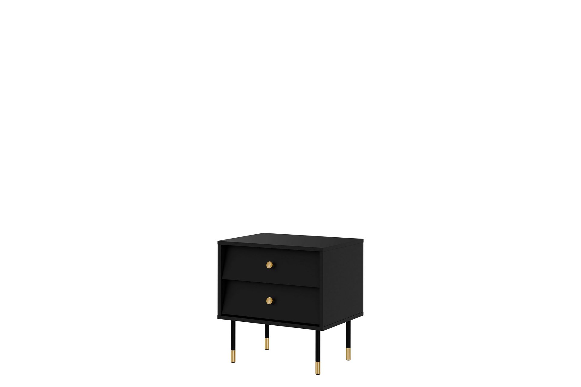 Akilesh Nattbord 52 cm - Svart - Møbler - Bord - Avlastningsbord - Sengebord & nattbord