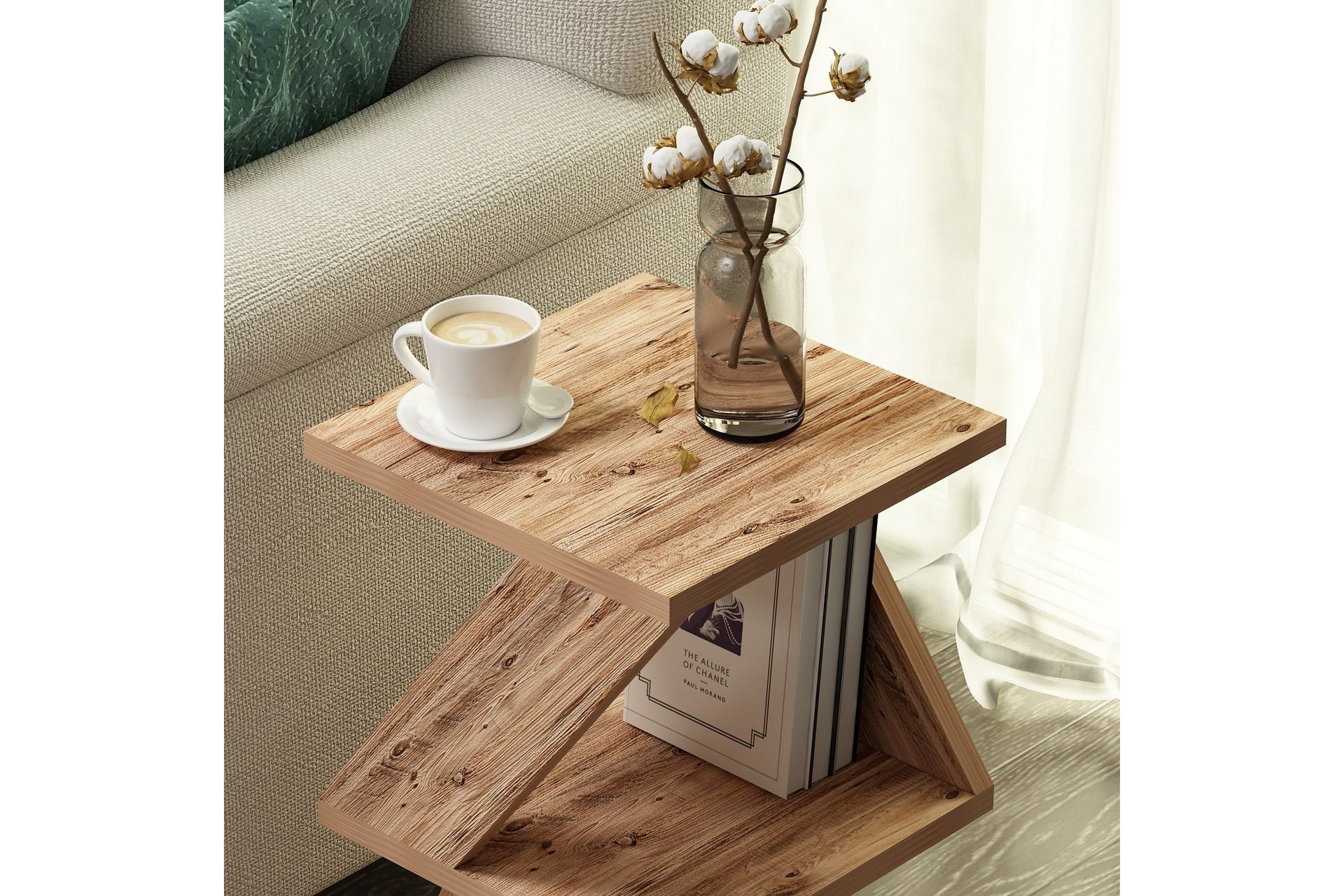 Albeni Sidebord 29,6 cm - Brun - Møbler - Bord - Avlastningsbord - Lampebord & sidebord