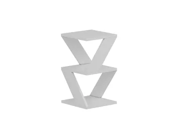 Albeni Sidebord 30 cm - Hvit - Møbler - Bord - Avlastningsbord - Lampebord & sidebord