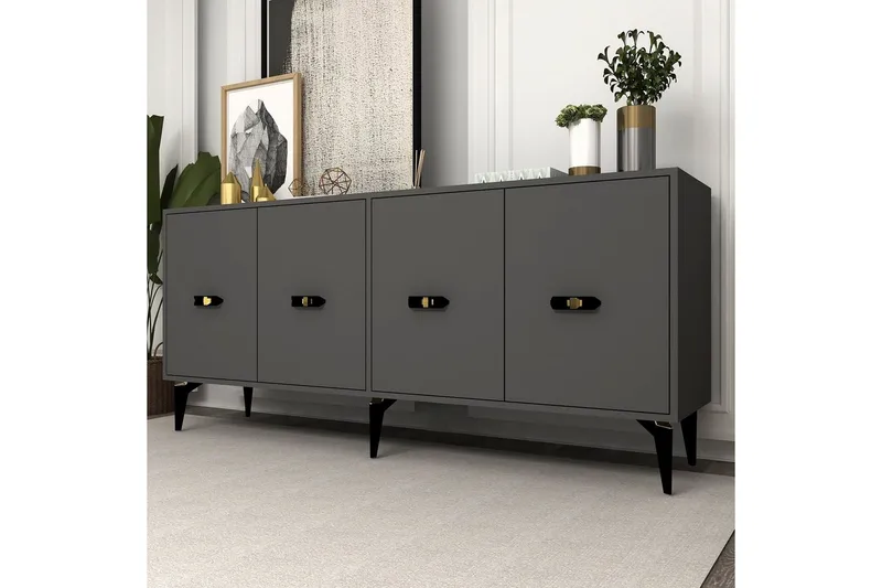 Algeria Konsollbord 180 cm - Antrasitt - Møbler - Bord - Avlastningsbord - Gangbord