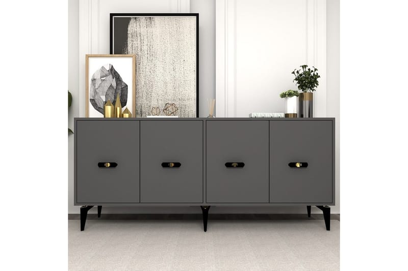 Algeria Konsollbord 180 cm - Antrasitt - Møbler - Bord - Avlastningsbord - Gangbord