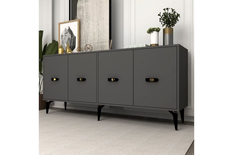 Algeria Konsollbord 180 cm - Antrasitt - Møbler - Bord - Avlastningsbord - Gangbord