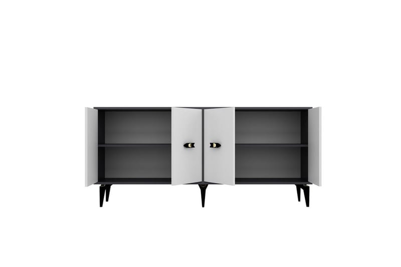 Algeria Konsollbord 180 cm - Antrasitt/Hvit - Møbler - Bord - Avlastningsbord - Gangbord