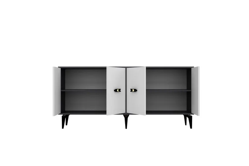 Algeria Konsollbord 180 cm - Antrasitt/Hvit - Møbler - Bord - Avlastningsbord - Gangbord