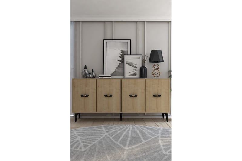 Algeria Konsollbord 180 cm - Eik - Møbler - Bord - Avlastningsbord - Gangbord