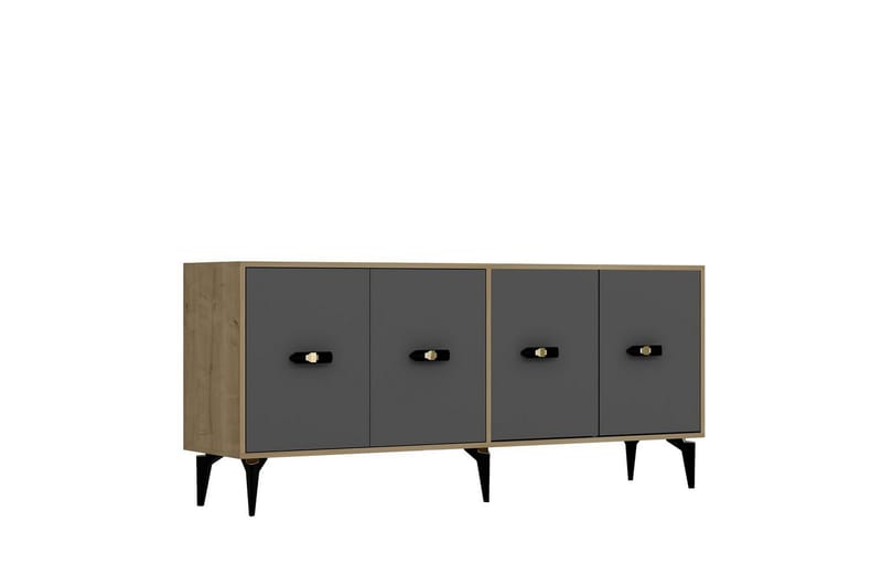 Algeria Konsollbord 180 cm - Eik/Antrasitt - Møbler - Bord - Avlastningsbord - Gangbord