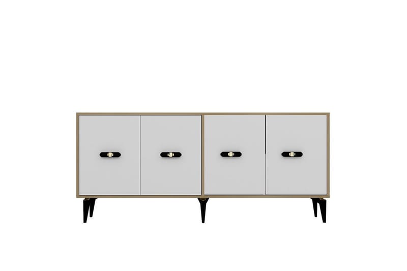 Algeria Konsollbord 180 cm, Eik/Hvit