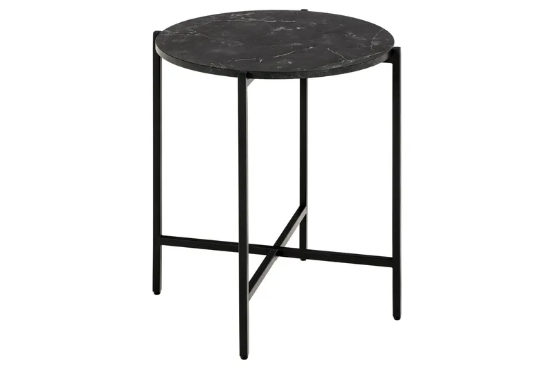 Almina Sidebord 40 cm, Svart