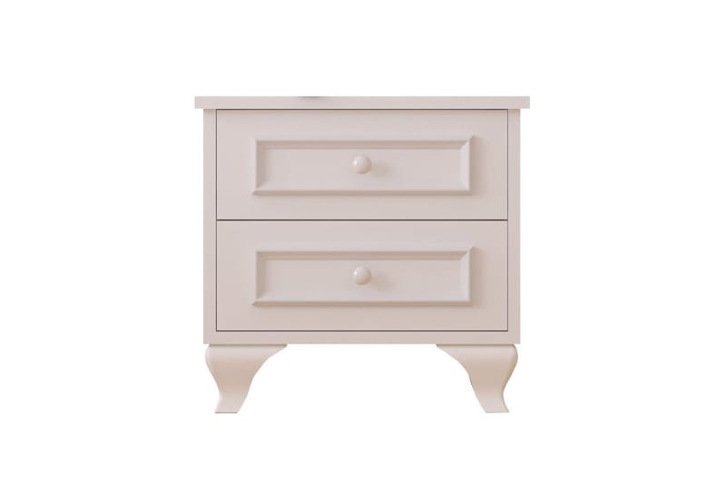 Alwen Nattbord 45 cm - Matt Hvit - Møbler - Bord - Avlastningsbord - Sengebord & nattbord