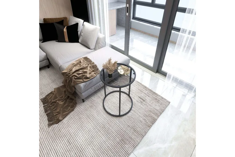 Alyasmin Sidebord 42 cm - Sort - Møbler - Bord - Avlastningsbord - Lampebord & sidebord