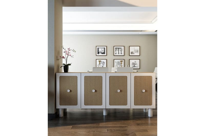 Amarinda Konsollbord 150 cm - Mellomfarget tre - Møbler - Bord - Avlastningsbord - Gangbord