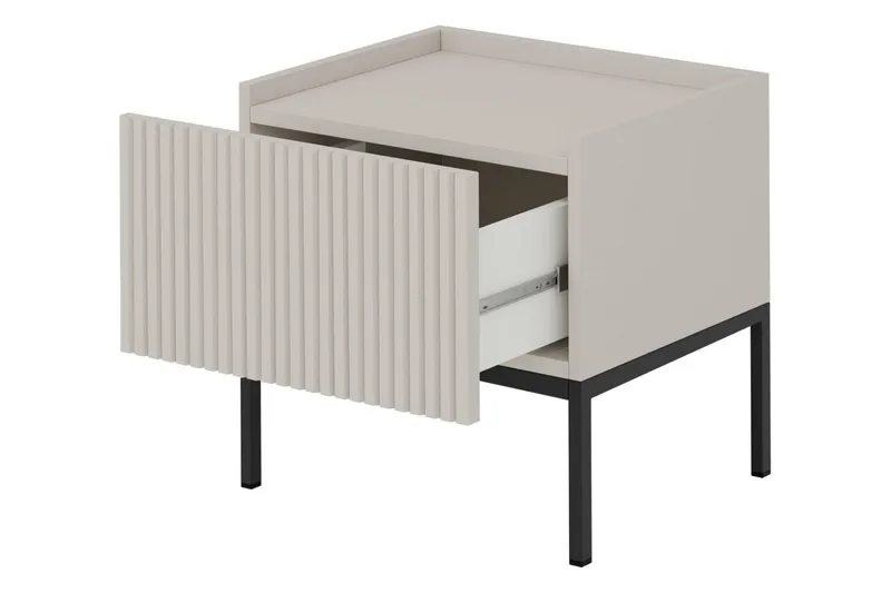 Amelus Nattbord 45 cm - Cashmere - Møbler - Bord - Avlastningsbord - Sengebord & nattbord