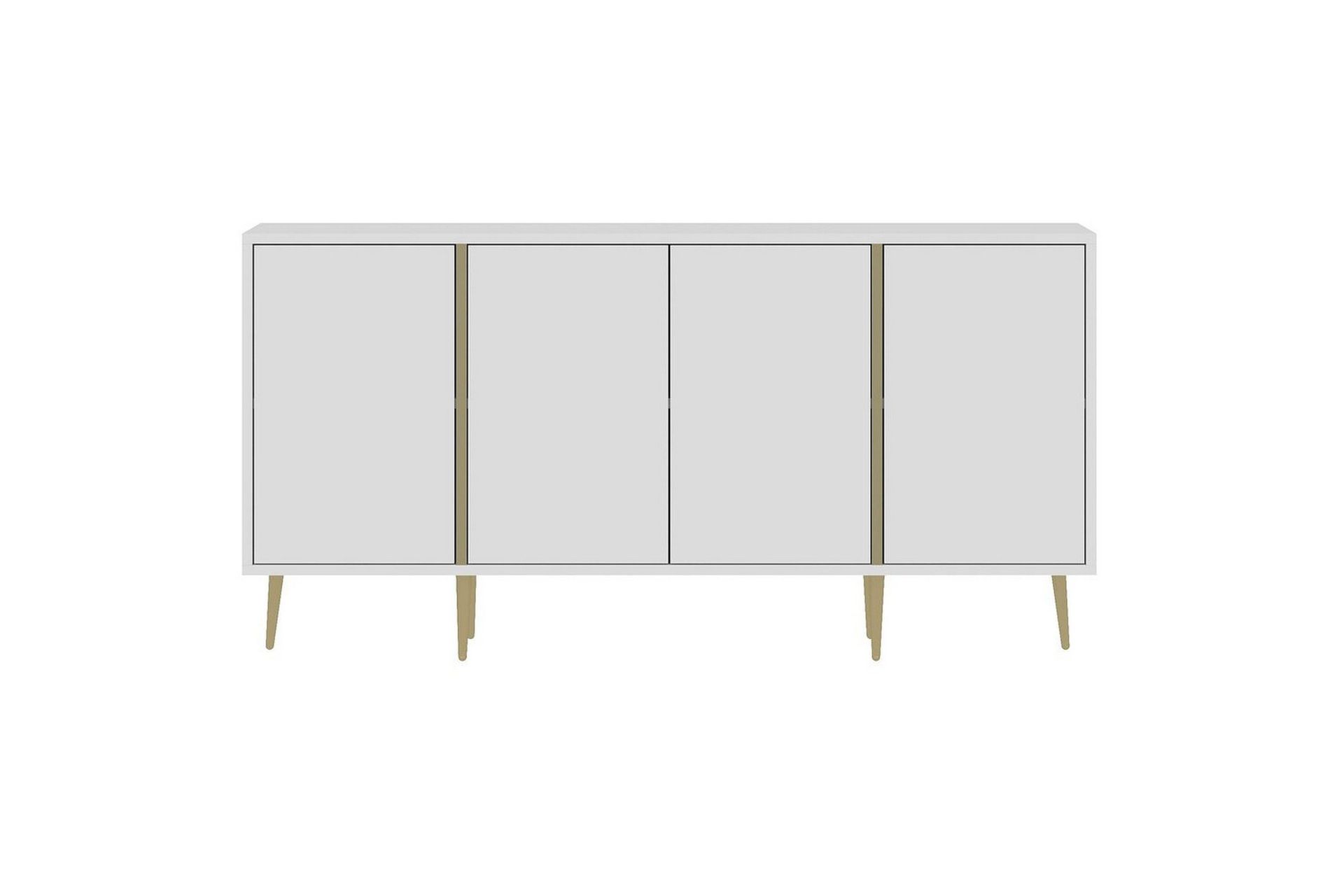Ampelio Konsollbord 150 cm - Hvit