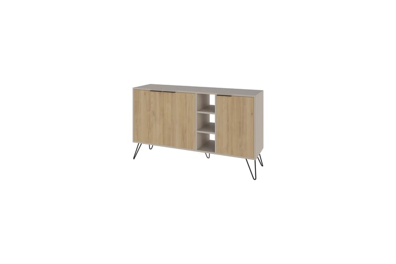Andalos Konsollbord 142 cm - Sandstein/Eik - Møbler - Bord - Avlastningsbord - Gangbord