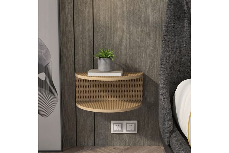 Antigua Nattbord 45 cm - Brun - Møbler - Bord - Avlastningsbord - Sengebord & nattbord