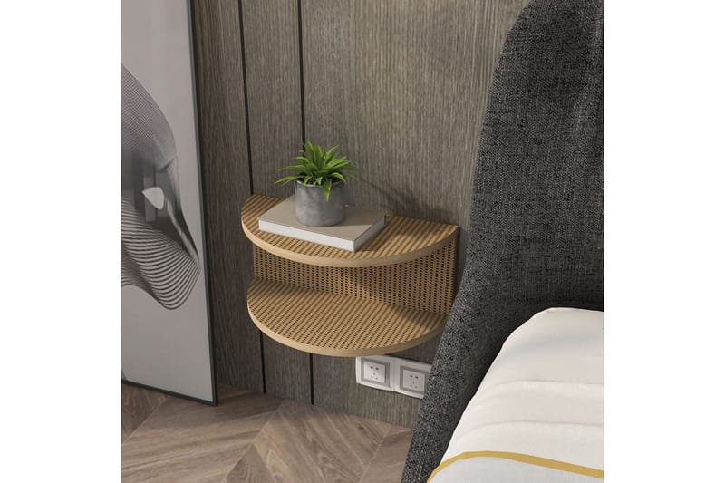 Antigua Nattbord 45 cm - Brun - Møbler - Bord - Avlastningsbord - Sengebord & nattbord