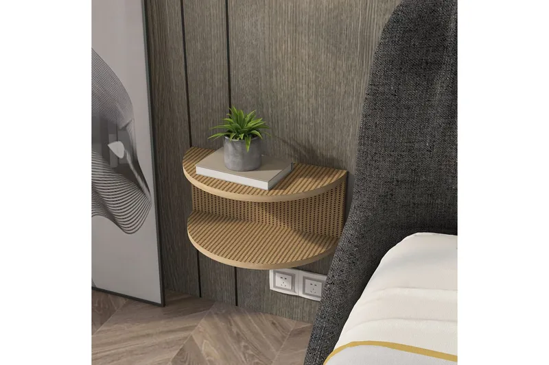 Antigua Nattbord 45 cm - Brun - Møbler - Bord - Avlastningsbord - Sengebord & nattbord