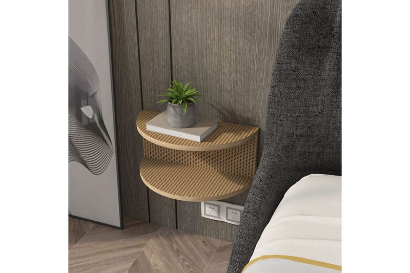 Antigua Nattbord 45 cm - Brun - Møbler - Bord - Avlastningsbord - Sengebord & nattbord