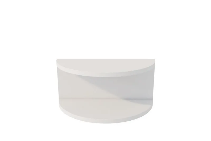 Antigua Nattbord 45 cm - Hvit - Møbler - Bord - Avlastningsbord - Sengebord & nattbord