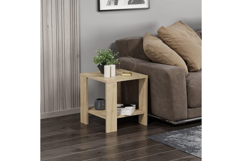 Asrel Sidebord 40 cm - Eik - Møbler - Bord - Avlastningsbord - Lampebord & sidebord