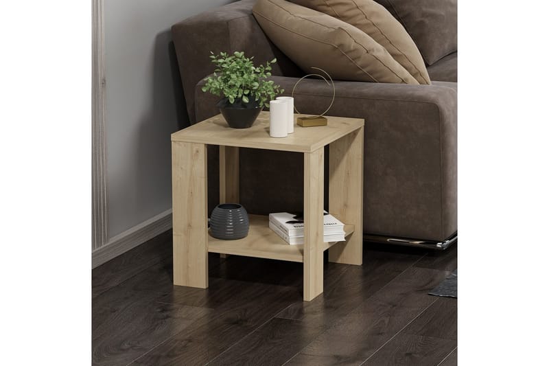 Asrel Sidebord 40 cm - Eik - Møbler - Bord - Avlastningsbord - Lampebord & sidebord