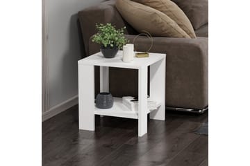 Asrel Sidebord 40 cm - Hvit - Møbler - Bord - Avlastningsbord - Lampebord & sidebord