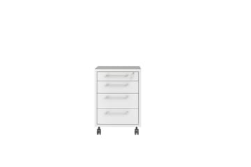 Astric Sengebord 48,2 cm - Hvit - Møbler - Bord - Avlastningsbord - Sengebord & nattbord