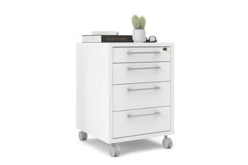 Astric Sengebord 48,2 cm - Hvit - Møbler - Bord - Avlastningsbord - Sengebord & nattbord