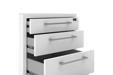 Astric Sengebord 48,2 cm - Hvit - Møbler - Bord - Avlastningsbord - Sengebord & nattbord