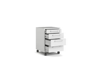 Astric Sengebord 48,2 cm - Hvit - Møbler - Bord - Avlastningsbord - Sengebord & nattbord