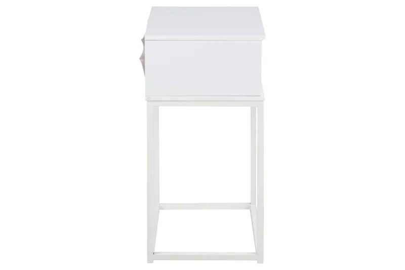 Azelia Nattbord 30 cm - Hvit - Møbler - Bord - Avlastningsbord - Sengebord & nattbord