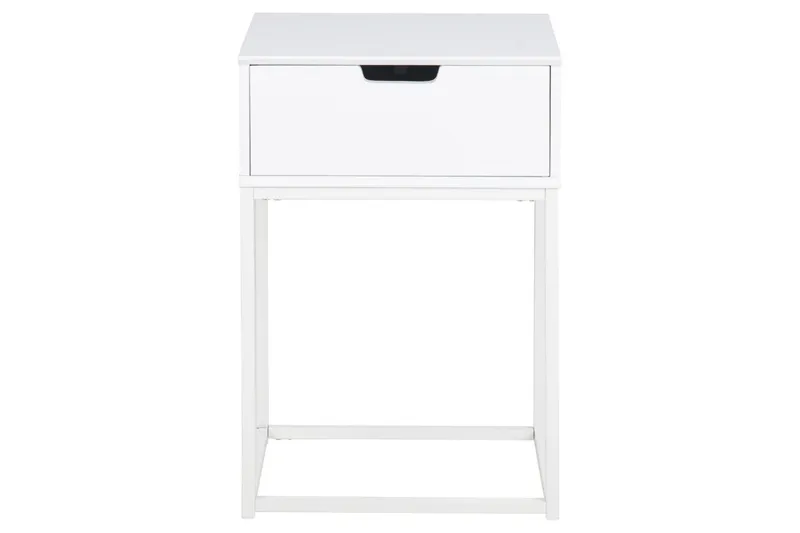 Azelia Nattbord 30 cm - Hvit - Møbler - Bord - Avlastningsbord - Sengebord & nattbord
