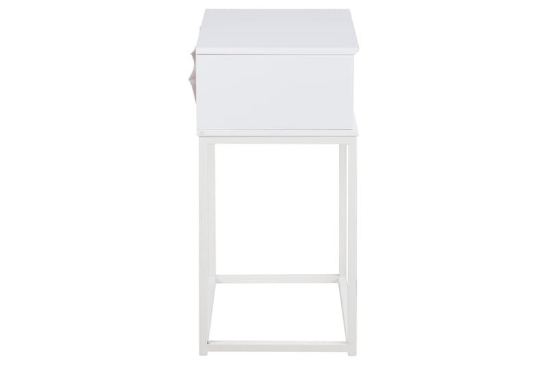 Azelia Nattbord 30 cm - Hvit - Møbler - Bord - Avlastningsbord - Sengebord & nattbord