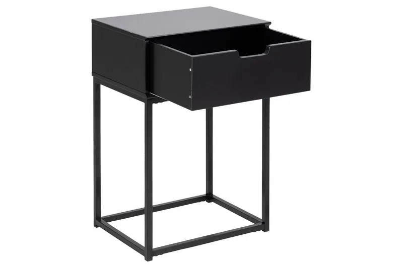 Azelia Nattbord 30 cm - Svart - Møbler - Bord - Avlastningsbord - Sengebord & nattbord