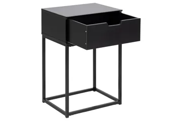 Azelia Nattbord 30 cm - Svart - Møbler - Bord - Avlastningsbord - Sengebord & nattbord