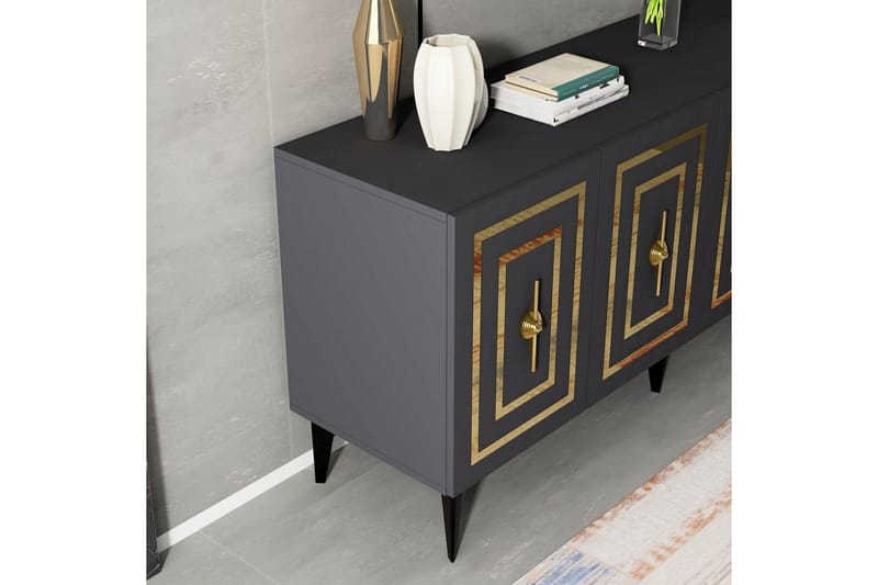Barriet konsollbord 150 cm - Antrasitt - Møbler - Bord - Avlastningsbord - Gangbord