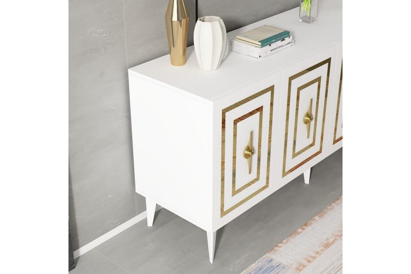 Barriet konsollbord 150 cm - Hvit - Møbler - Bord - Avlastningsbord - Gangbord