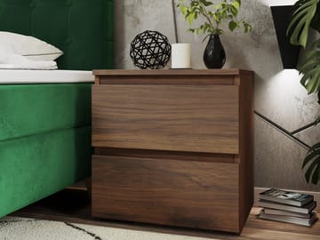 Basildon nattbord 40 cm - brun - Møbler - Bord - Avlastningsbord - Sengebord & nattbord