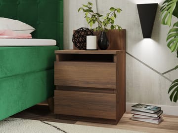 Basildon nattbord 40 cm - brun - Møbler - Bord - Avlastningsbord - Sengebord & nattbord