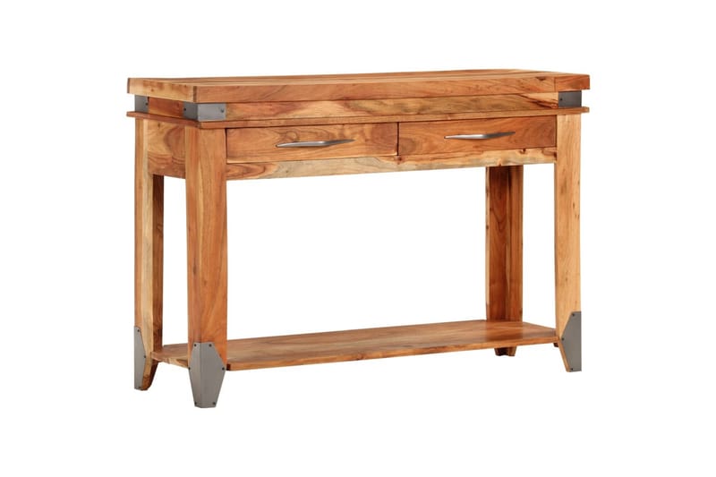beBasic Konsollbord 110x34x74 cm heltre akasie - Brun - Møbler - Bord - Avlastningsbord - Sengebord & nattbord